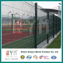 Green Powder Coated 3D Type Welded Mesh Fence